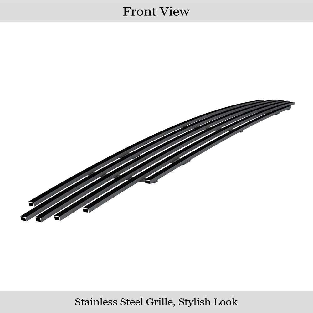 1997-2004 Dodge Dakota /1998-2003 Dodge Durango Lower Bumper Black Stainless Steel Billet Grille