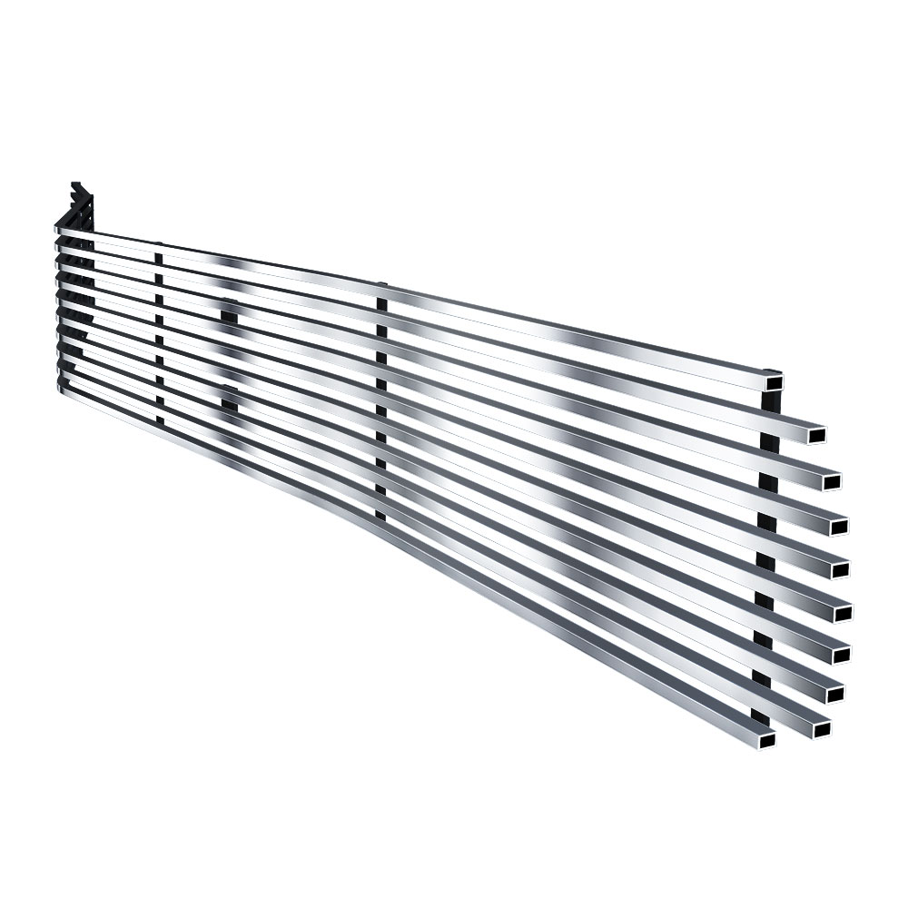 2009-2014 Dodge Challenger Phantom Main Upper Stainless Steel Billet Grille