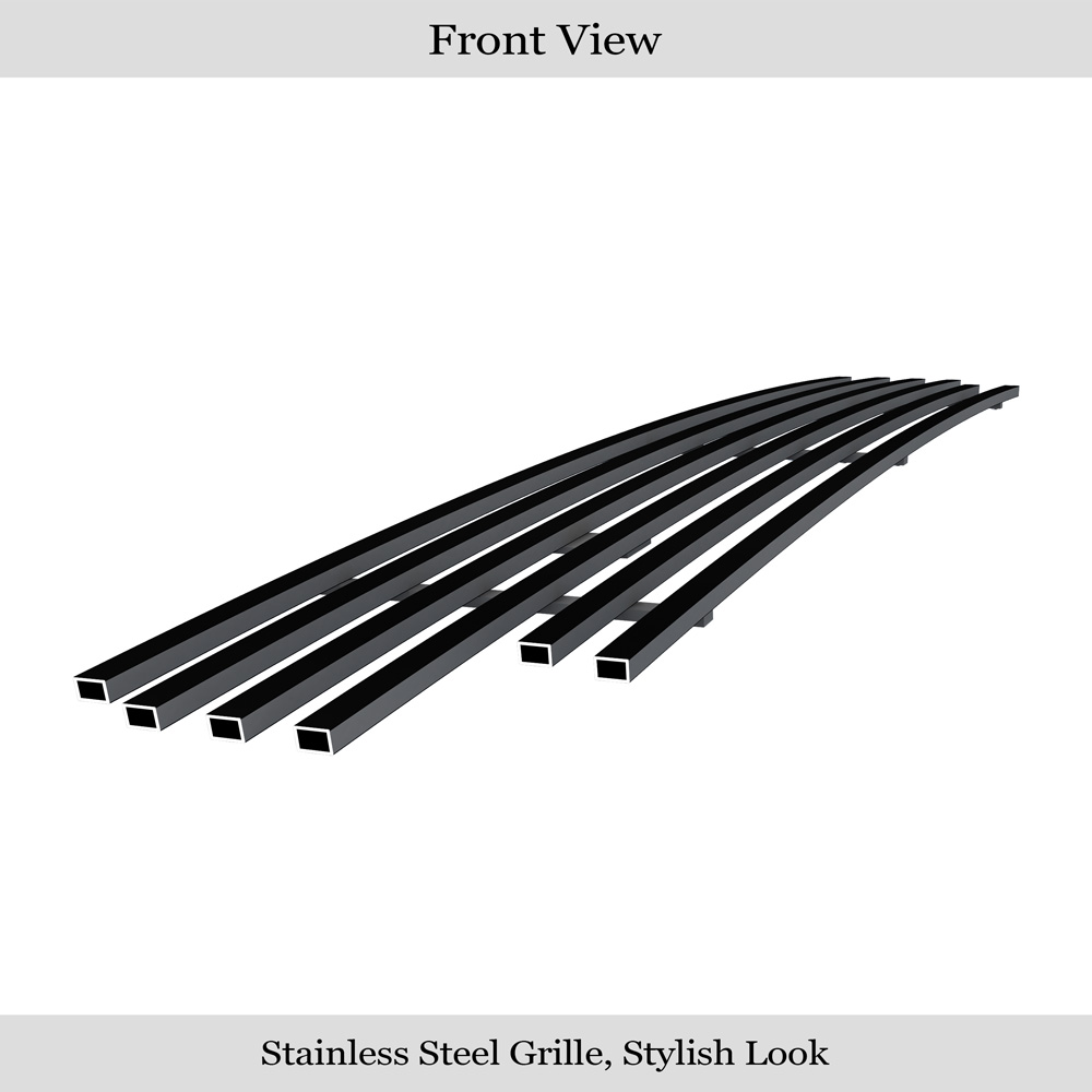 2019-2024 Ram 2500 with sensor /2019-2024 Ram 3500 with sensor Lower Bumper Black Stainless Steel Billet Grille