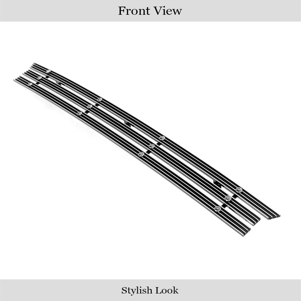 2010-2018 Ram 2500 Tow Hook Show/ 2010-2018 Ram 3500 Tow Hook Show LOWER BUMPER Rugged Billet Grille
