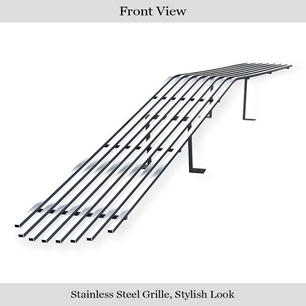 2015-2020 Dodge Challenger Phantom MAIN UPPER Stainless Steel Billet Grille