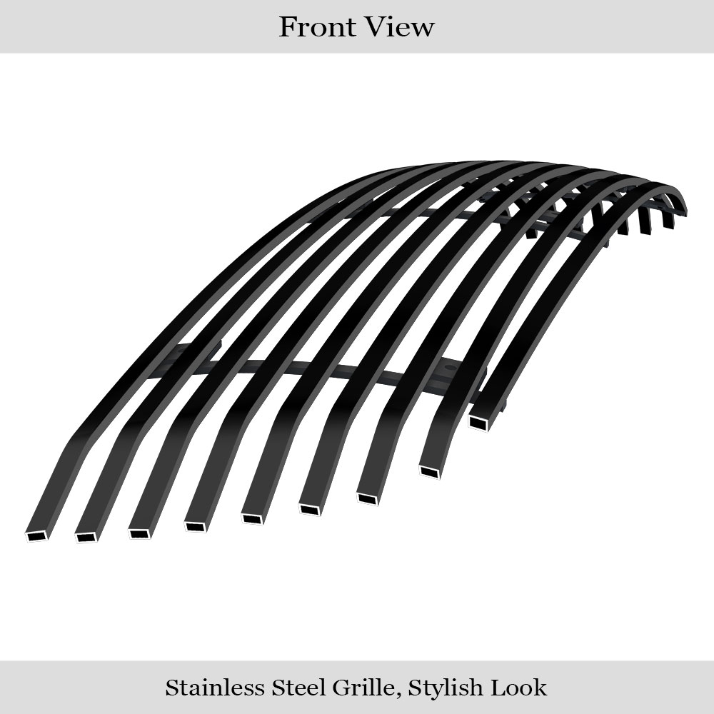 2015-2018 Dodge Charger (Not for Daytona and RT SCAT Pack and SRT)/2019-2023 Dodge Charger Only for SXT Main Upper Aluminum Billetuminum Billet Wide Grille