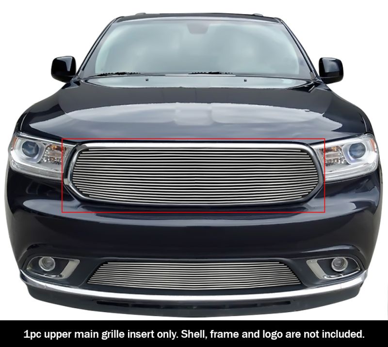 2014-2017 Dodge Durango/2018 Dodge Durango Not for RT and SRT model/2019-2020 Dodge Durango Not for GT and RT and SRT Main Upper Aluminum Billetuminum Billet Grille