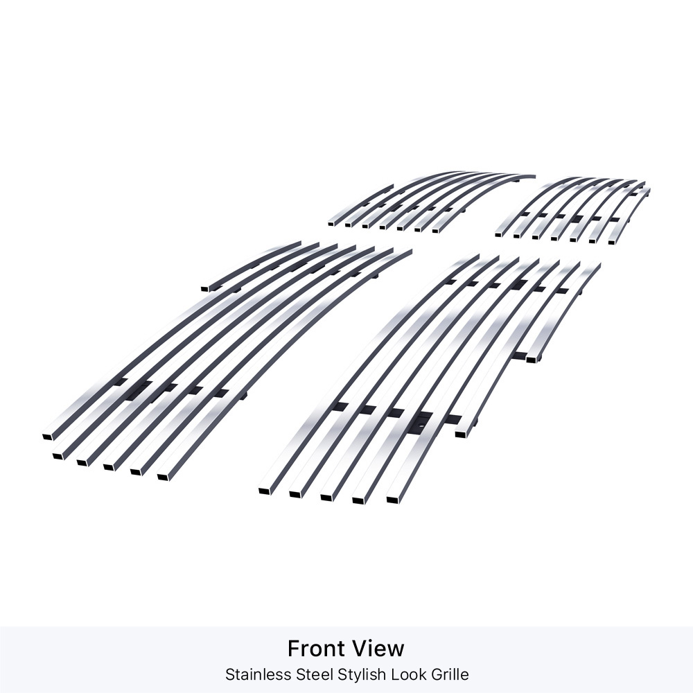 2004-2006 Dodge Durango Main Upper Stainless Steel Billet Grille