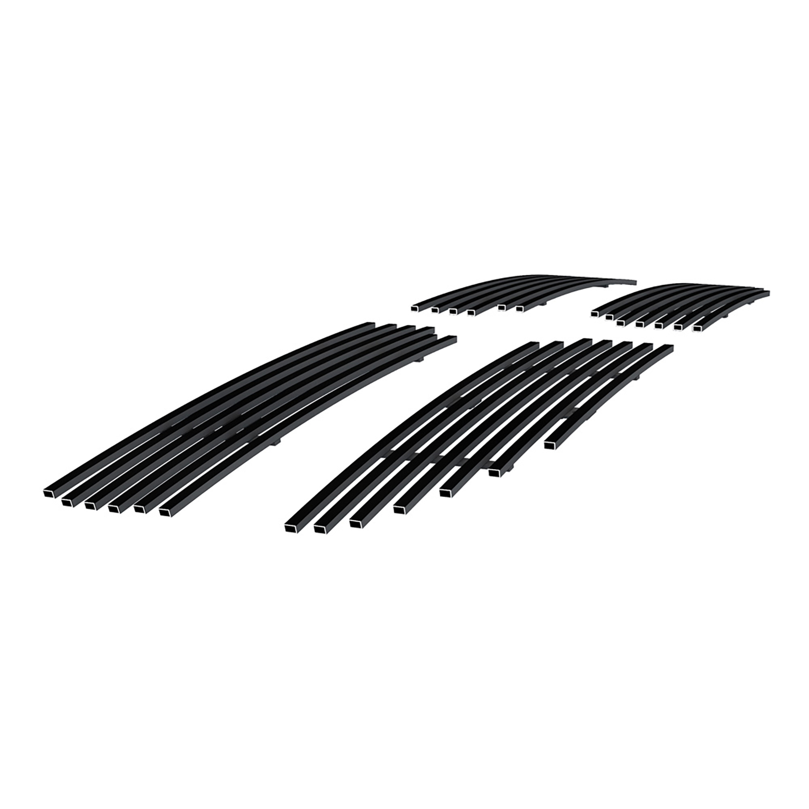 2006-2012 Dodge Caliber Main Upper Black Stainless Steel Billet Grille