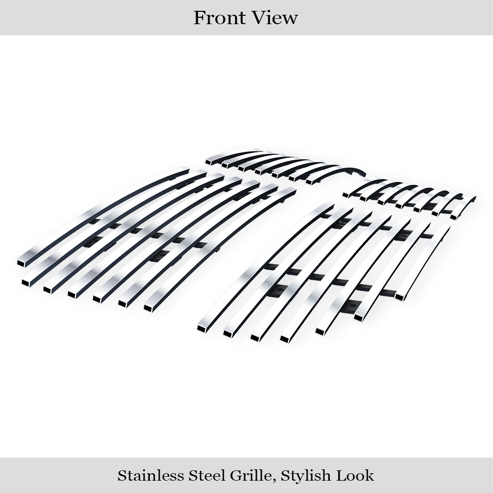 2007-2011 Dodge Nitro MAIN UPPER Stainless Steel Billet Grille