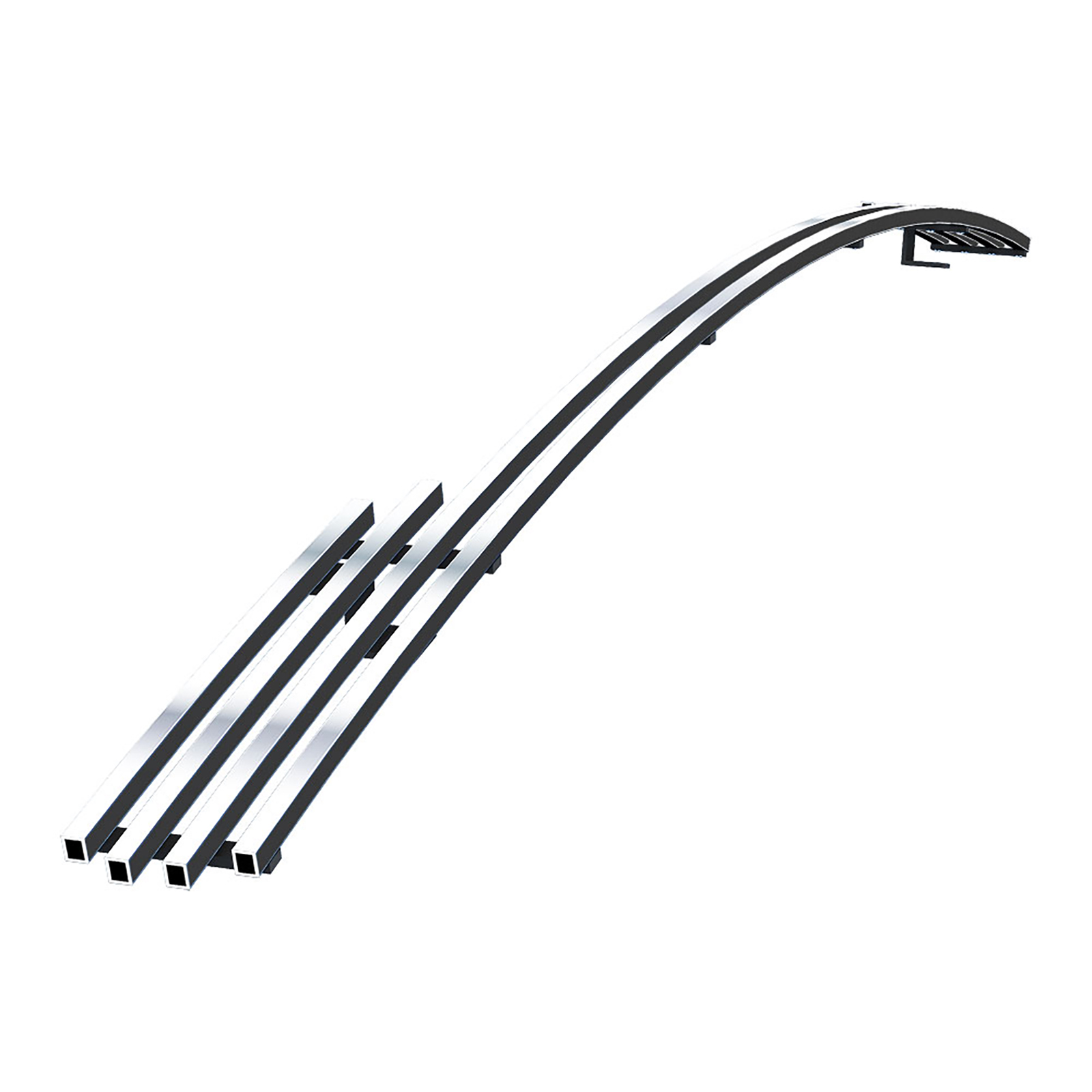 2009-2010 Dodge Ram 1500 Not For Sport And Express Model/2011-2012 Ram 1500 Not For Sport And Express Model Lower Bumper Stainless Steel Billet Grille