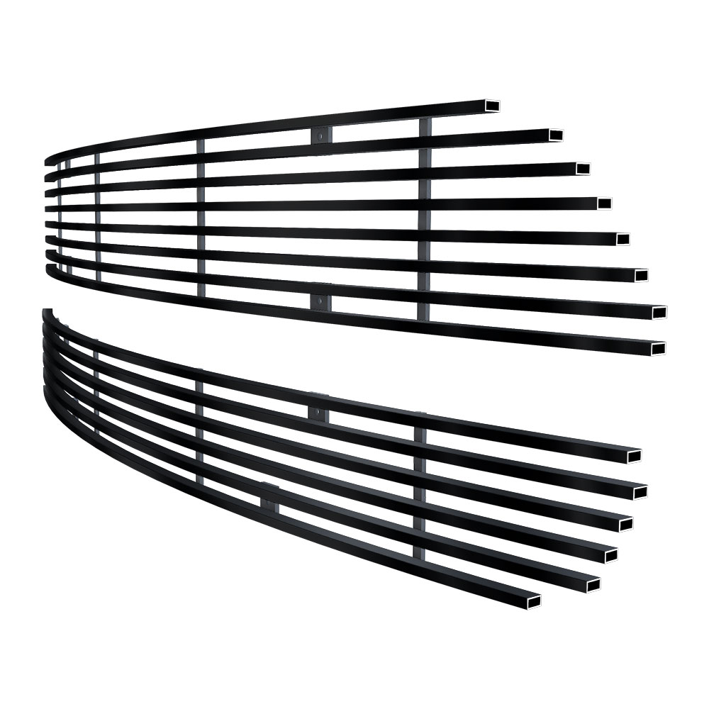 2019-2024 Ram 1500 Only for Tradesman (Excl. 19-24 Ram 1500 Classic) Main Upper Black Stainless Steel Billet Grille