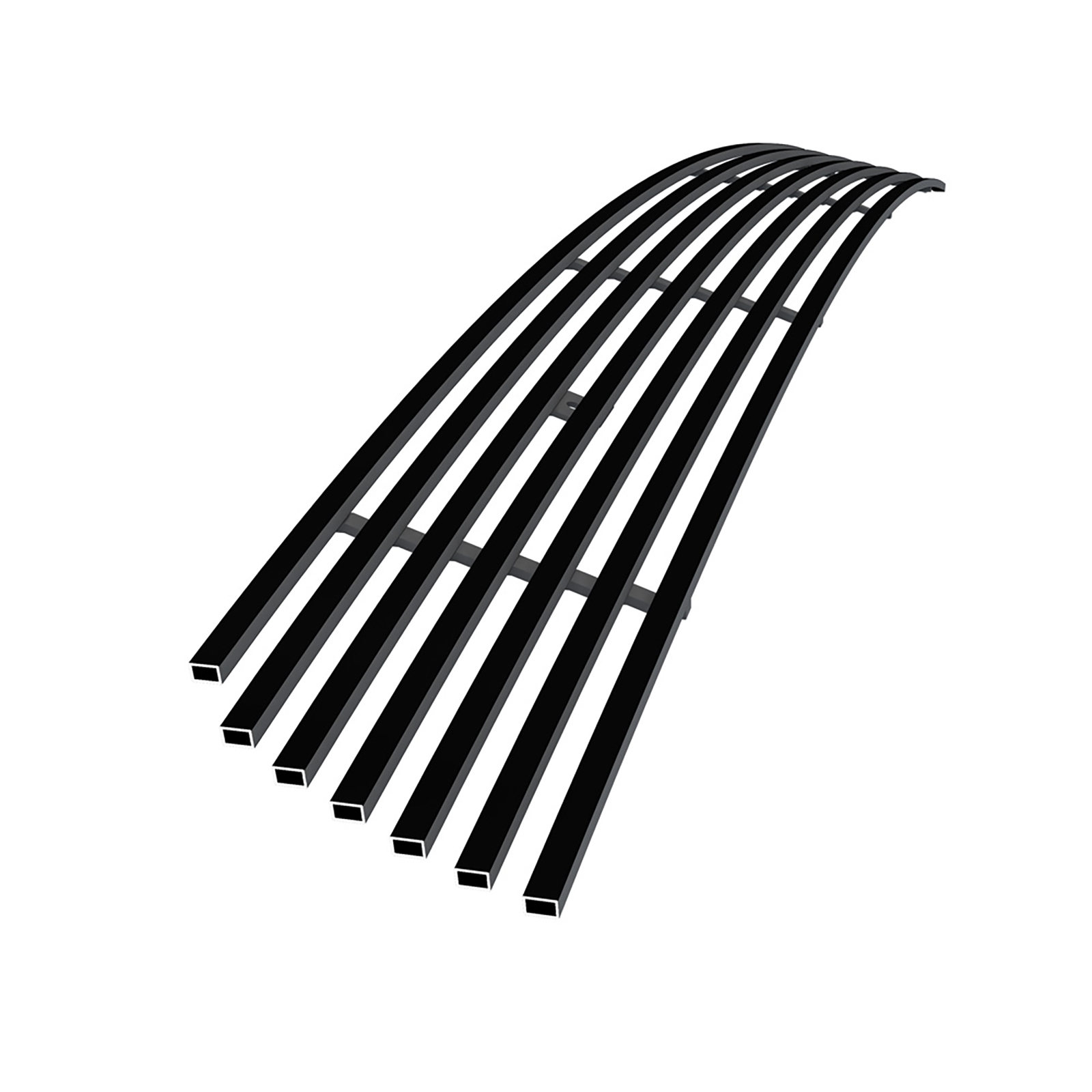 2011-2013 Dodge Durango (Tow Hook Must Be removed) Lower Bumper Black Stainless Steel Billet Grille