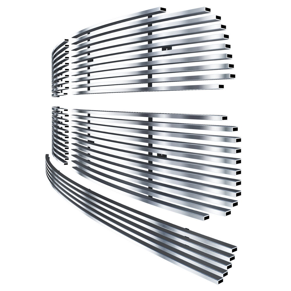 2002-2005 Dodge Ram MAIN UPPER + LOWER BUMPER Stainless Steel Billet Grille