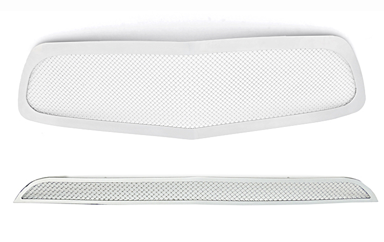 2011-2014 Dodge Charger (Not For SRT Model And Adaptive Speed Control(NHP) Package) Main Upper + Lower Bumper Wire Mesh Grille