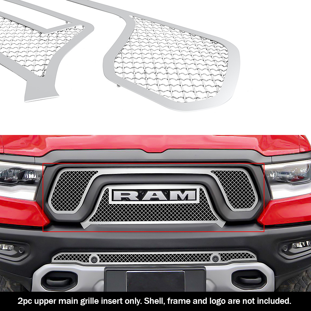 2019-2024 Ram 1500 Rebel Main Upper Wire Mesh Grille