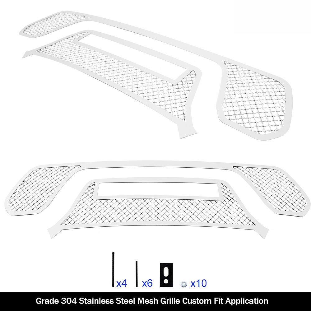 2019-2024 Ram 1500 Rebel Main Upper Wire Mesh Grille