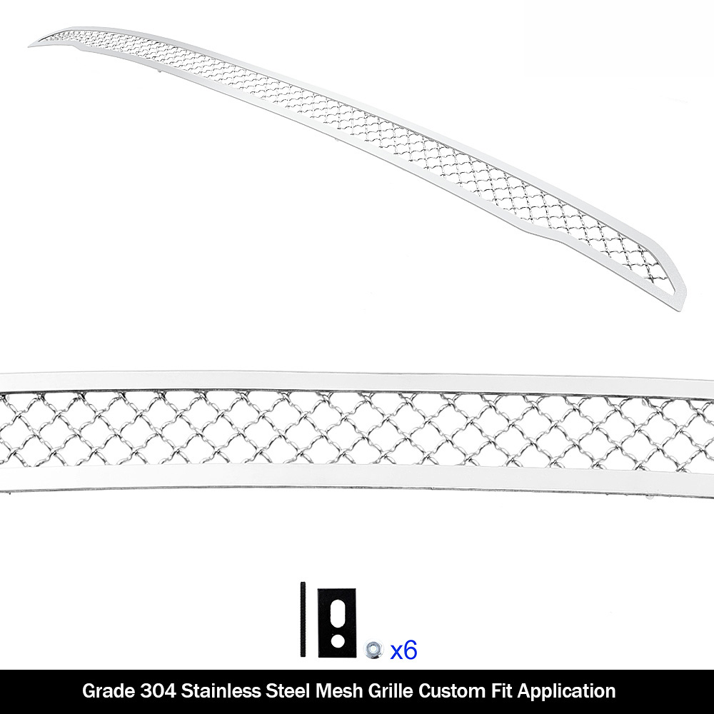 2019-2024 Ram 1500 Rebel without front sensor/ 2021-2024 Ram 1500 TRX without front sensor Lower Bumper Wire Mesh Grille