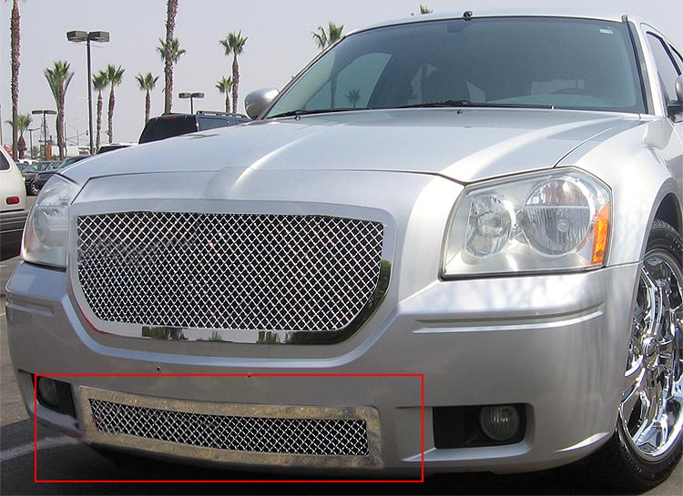 2005-2007 Dodge Magnum  Except SRT8 Lower Bumper Wire Mesh Grille