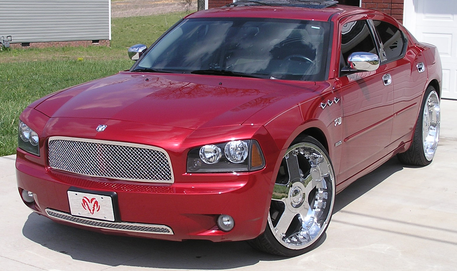 2005-2010 Dodge Charger Main Upper Wire Mesh Grille