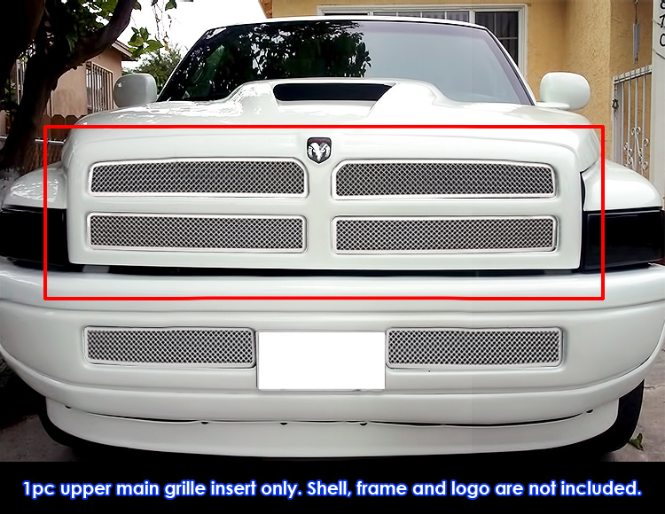 1994-2001 Dodge Ram Not For Sport Main Upper Wire Mesh Grille