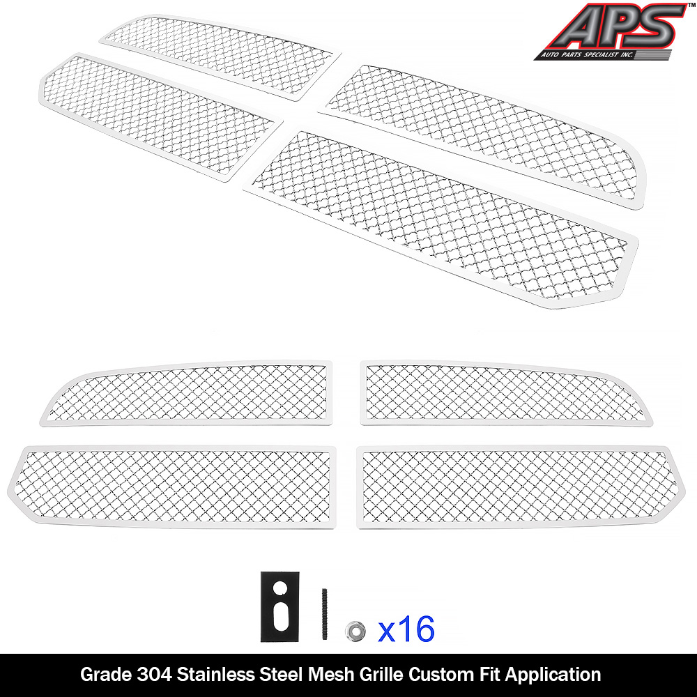 2013-2018 Ram 1500 Honeycomb Style Only/2019-2021 Ram 1500 Classic Honeycomb Style Only Main Upper Wire Mesh Grille