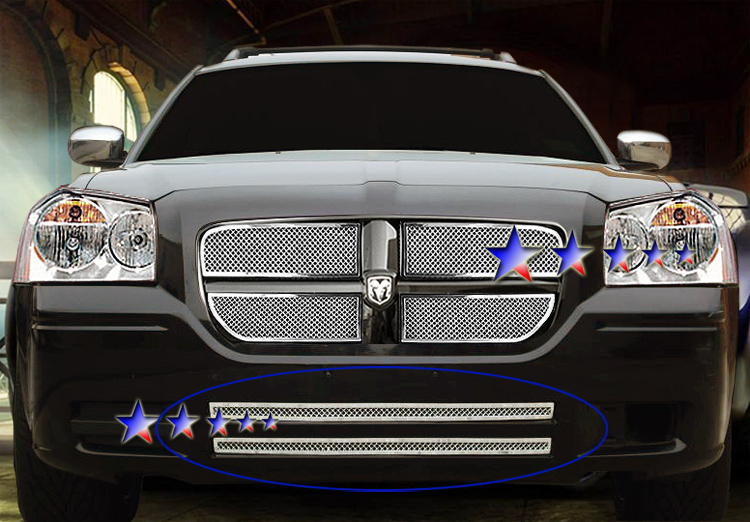 2005-2007 Dodge Magnum Except SRT8 Lower Bumper Wire Mesh Grille