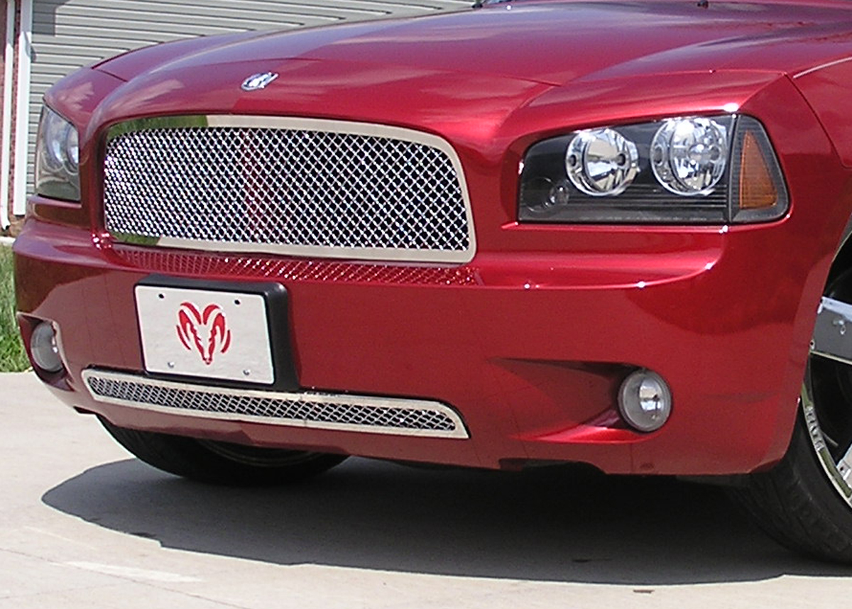 2005-2010 Dodge Charger  Not For SRT8 Lower Bumper Wire Mesh Grille