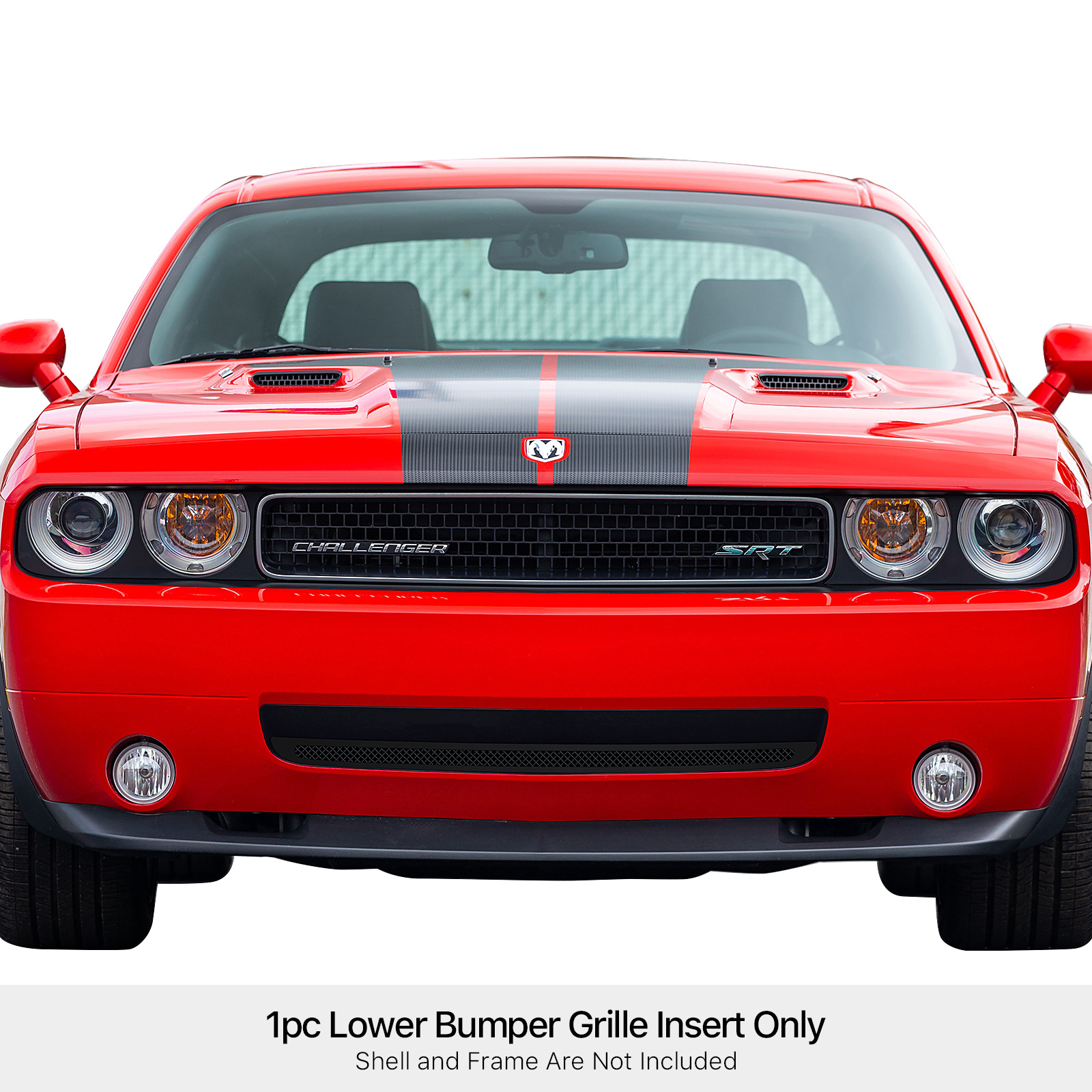 2009-2010 Dodge Challenger Lower Bumper Black Wire Mesh Grille