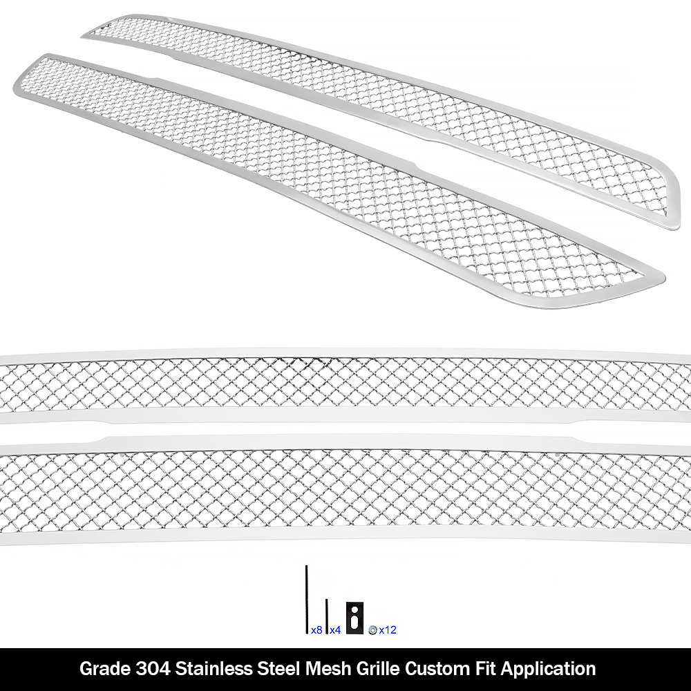 2019-2024 Ram 1500 Only for Tradesman (Excl. 19-24 Ram 1500 Classic) Main Upper Wire Mesh Grille