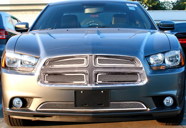 2011-2014 Dodge Charger Not For SRT Model Main Upper Wire Mesh Grille