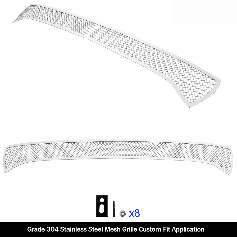 2015-2018 Dodge Charger (Only for Daytona and RT SCAT pack and Daytona 392 and SRT 392 and SRT Hellcat) / 2019 Dodge Charger Only for GT and RT Main Upper Wire Mesh Grille