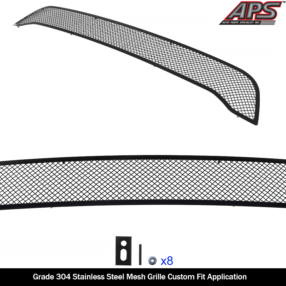 2018 Dodge Durango Only for RT and SRT/2019-2020 Dodge Durango Only for GT and RT and SRT Main Upper Black Wire Mesh Grille
