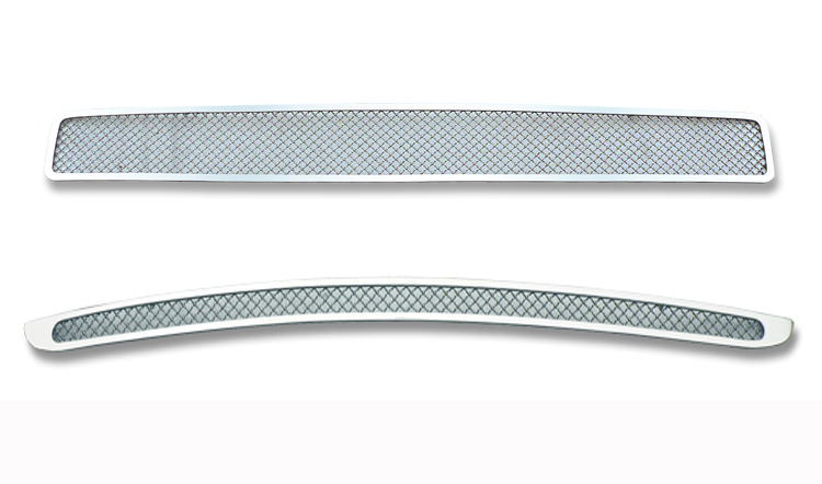 2009-2010 Dodge Challenger Main Upper + Lower Bumper Wire Mesh Grille
