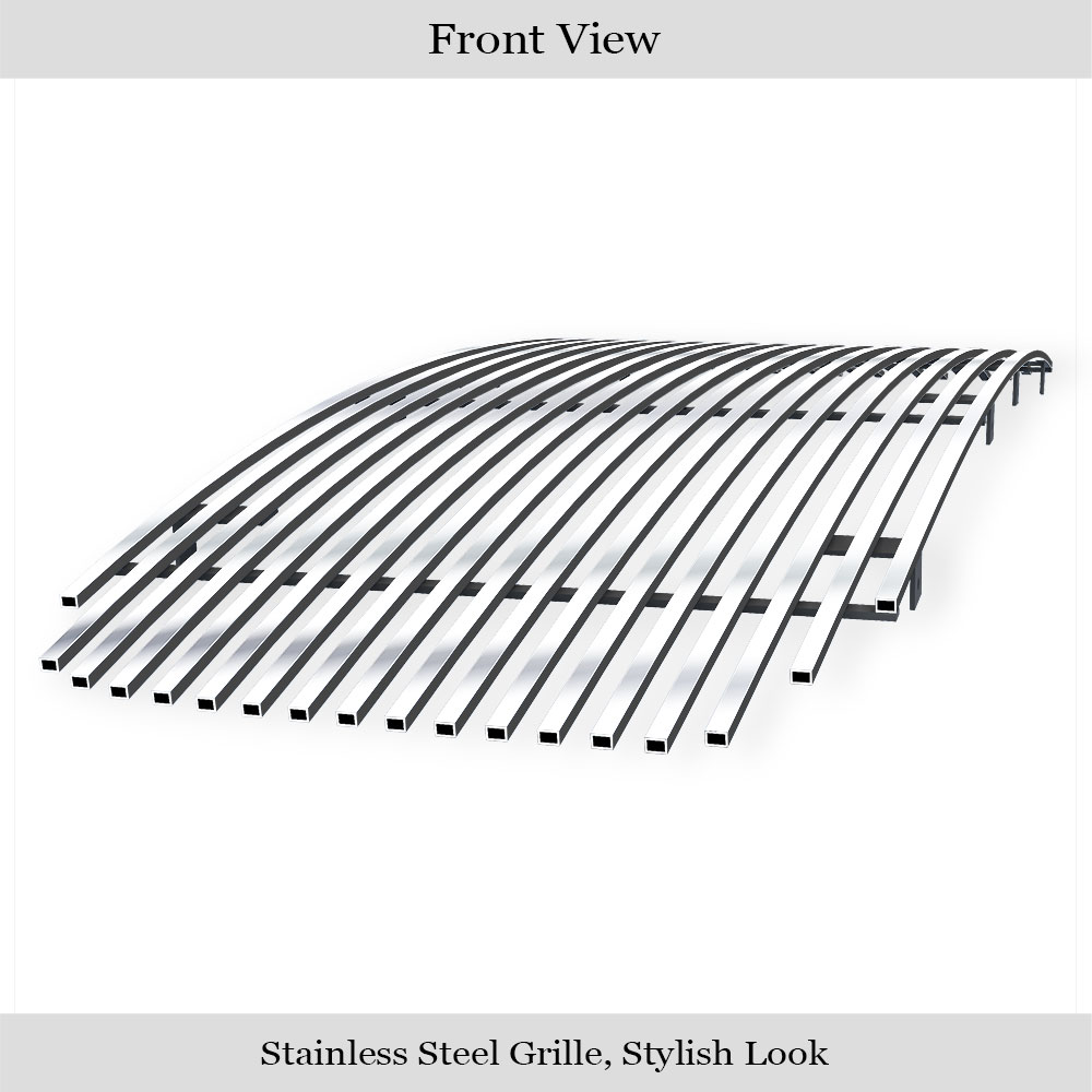 2006-2008 Ram 1500 /2006-2009 Dodge Ram 2500 /2006-2009 Dodge Ram 3500 Main Upper Stainless Steel Billet Grille