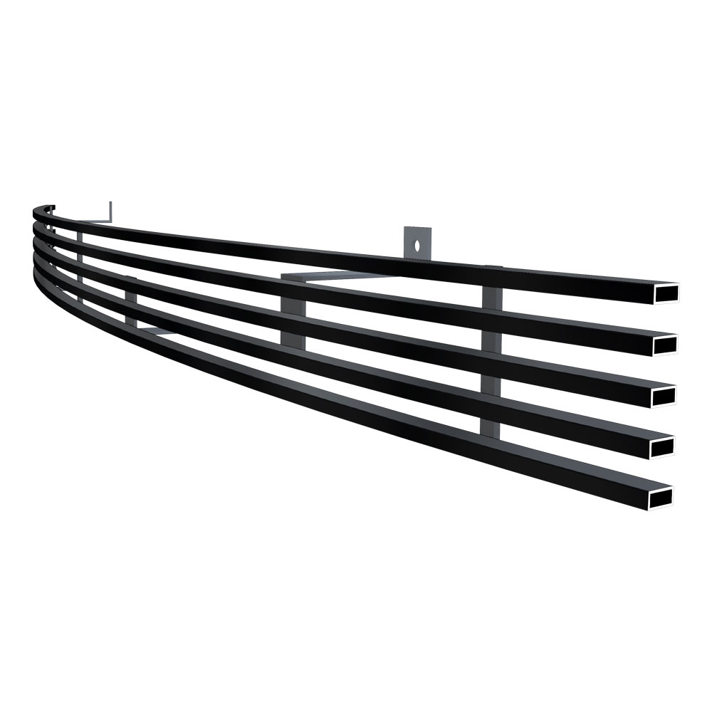2002-2005 Dodge Ram Sport Lower Bumper Black Stainless Steel Billet Grille