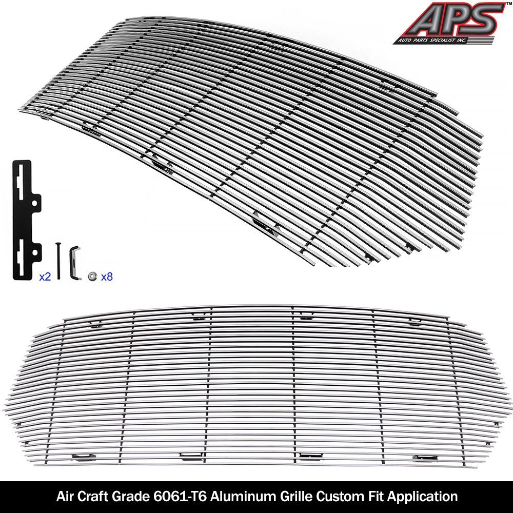2019-2024 Ram 1500 Laramie/Lone Star/Big Horn/Tradesman (Excl. 19-24 Ram 1500 Classic; Excl. Laramie Limited) Main Upper Aluminum Billetuminum Billet Grille