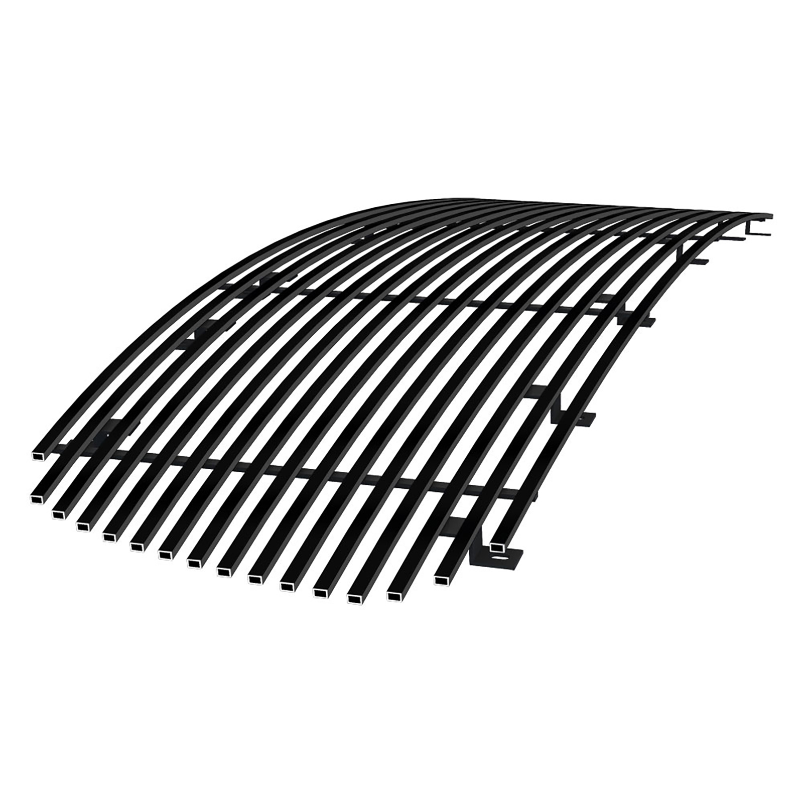 2013-2017 Ram 1500 Not For Rebel/2018 Ram 1500 Not For Rebel & Sport & Laramie Longhorn & Laramie Limited/2019-2021 Ram 1500 Classic Only Main Upper Black Stainless Steel Billet Grille
