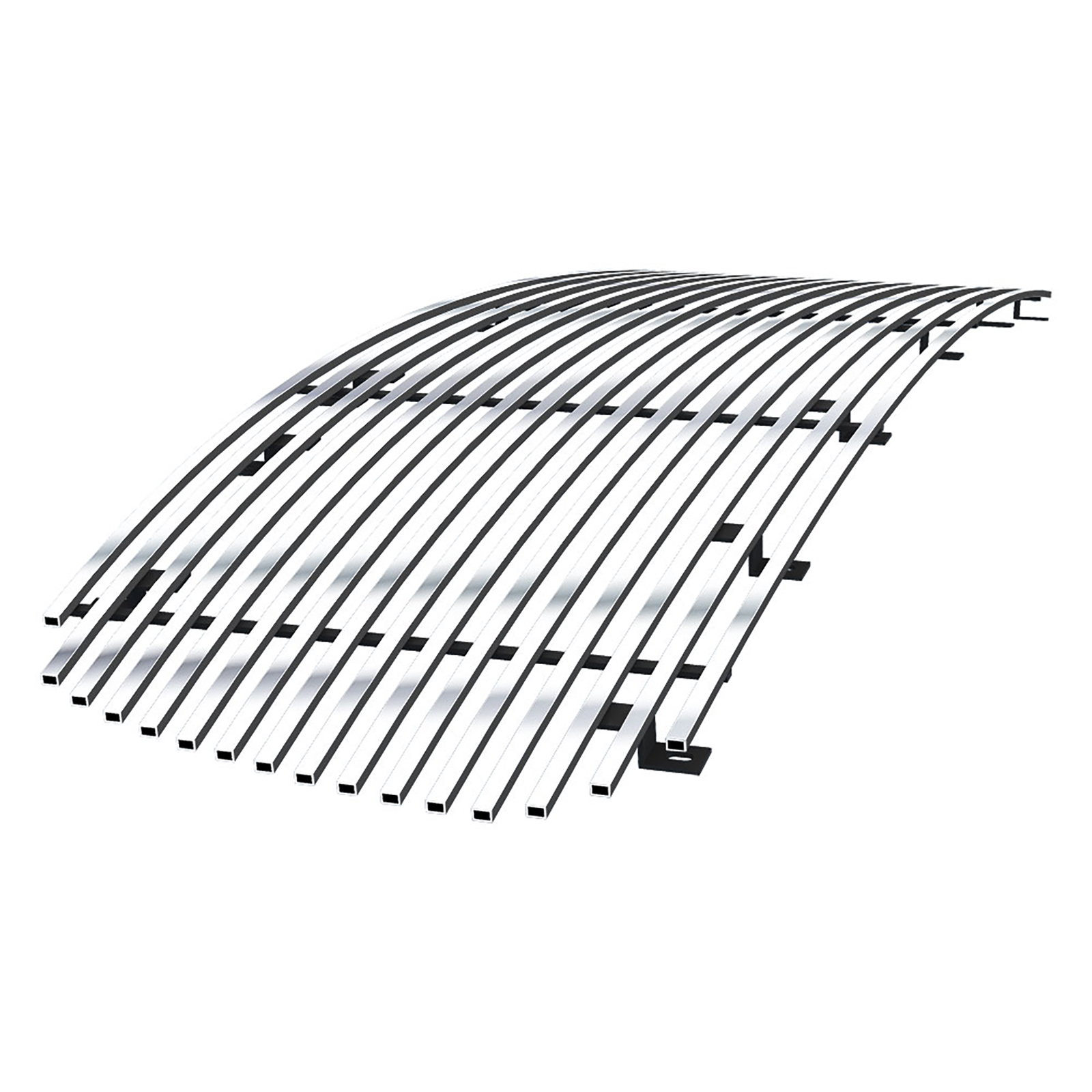 2013-2017 Ram 1500 Not For Rebel/2018 Ram 1500 Not For Rebel & Sport & Laramie Longhorn & Laramie Limited/2019-2021 Ram 1500 Classic Only Main Upper Stainless Steel Billet Grille