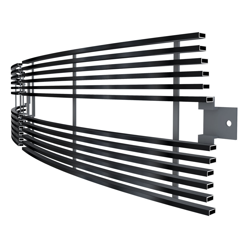 1994-2001 Dodge Ram Not For Sport Main Upper Black Stainless Steel Billet Grille