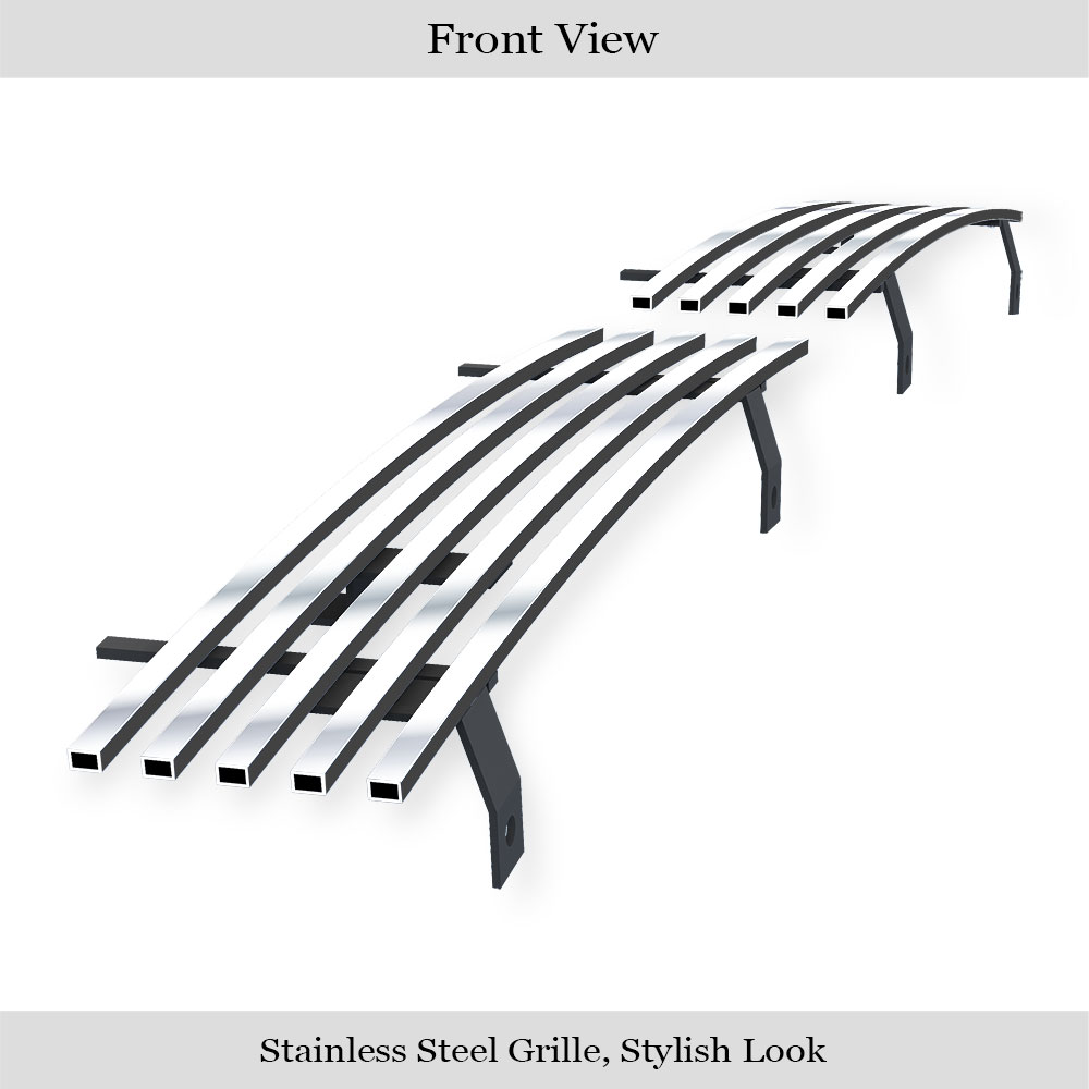 1994-2001 Dodge Ram Not For Sport Lower Bumper Stainless Steel Billet Grille