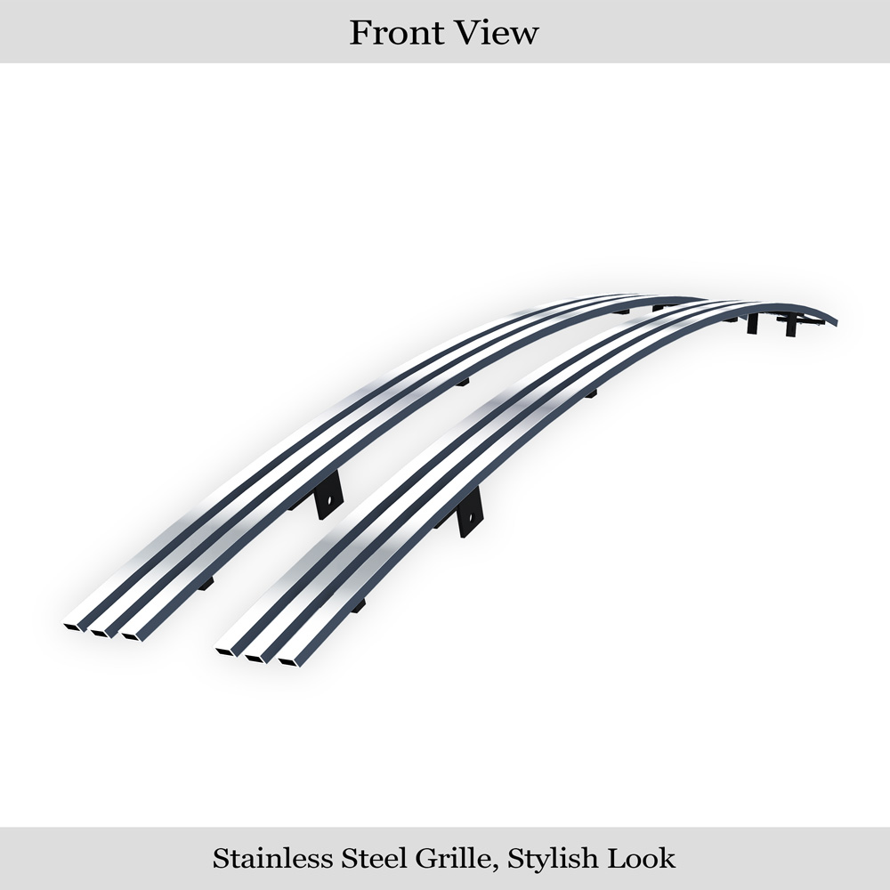 2005-2007 Dodge Magnum Except SRT8 Lower Bumper Stainless Steel Billet Grille