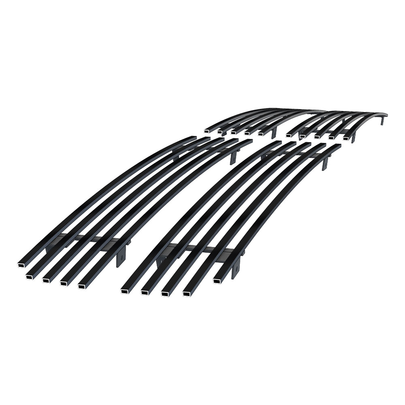 1999-2001 Dodge Ram Sport Main Upper Black Stainless Steel Billet Grille