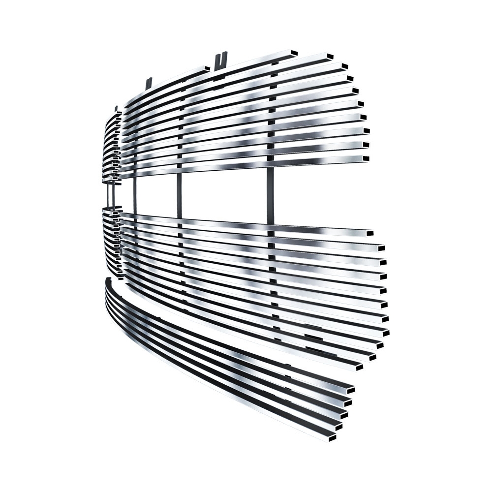 2002-2005 Dodge Ram MAIN UPPER + LOWER BUMPER Stainless Steel Billet Grille