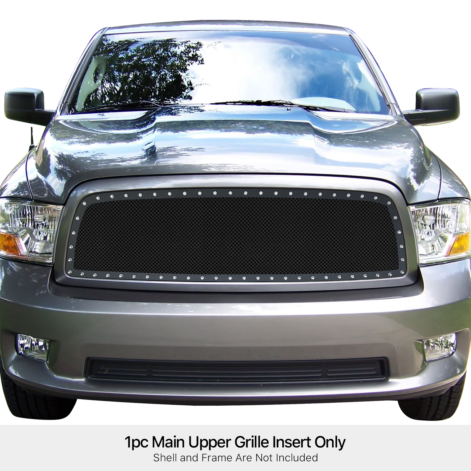 2009-2012 Dodge Ram 1500 MAIN UPPER Rivet Grille