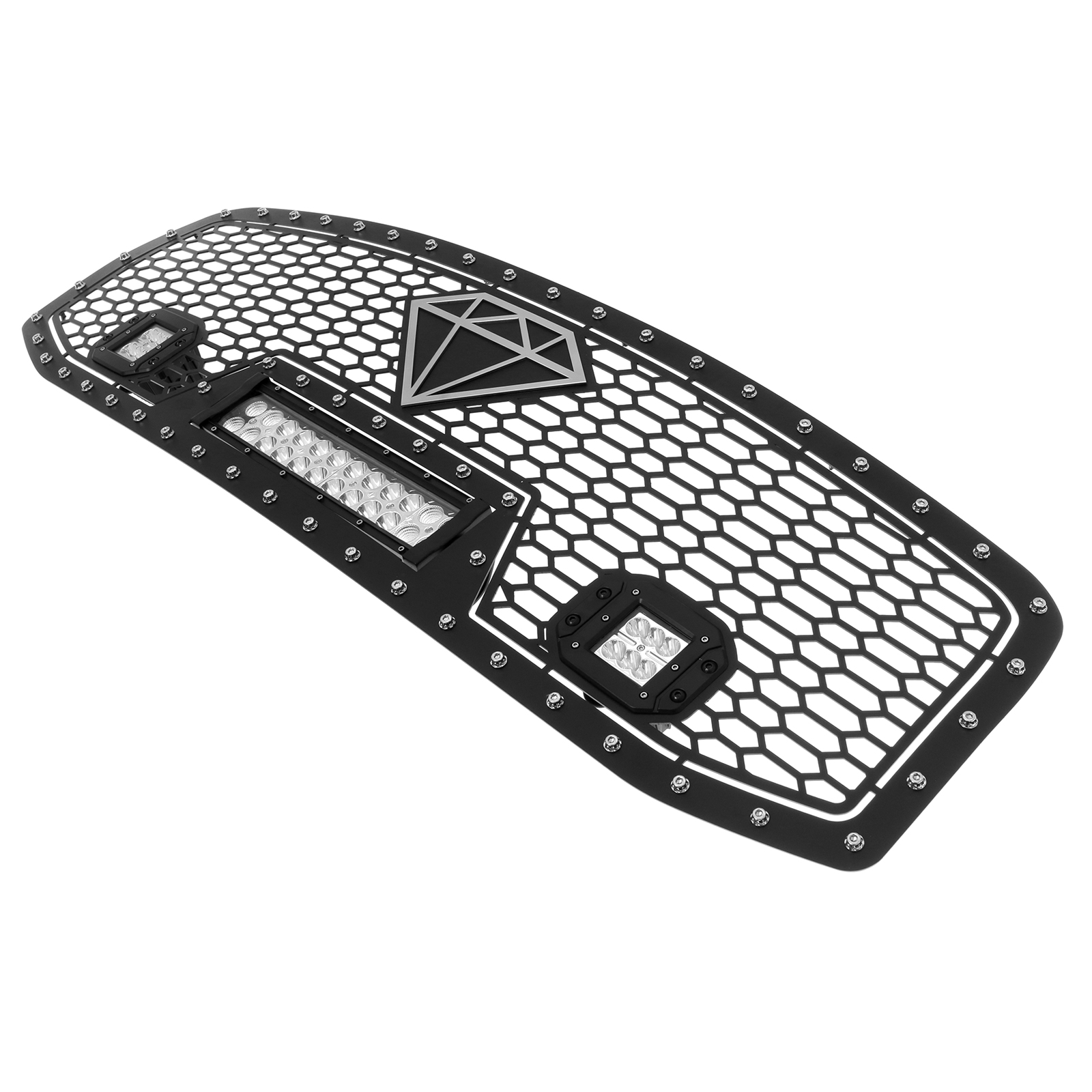 2006-2008 Ram 1500 /2006-2009 Dodge Ram 2500 /2006-2009 Dodge Ram 3500 Main Upper Sheet Grille