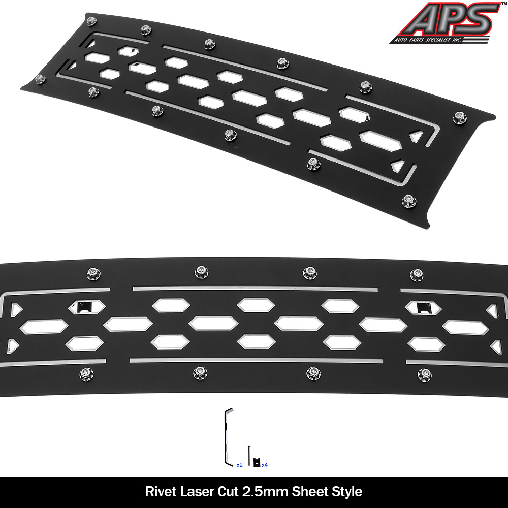 2018-2020 Ford F-150 (drilling may be required for XL/XLT/King Ranch/Plantinum) Lower Bumper Sheet Grille