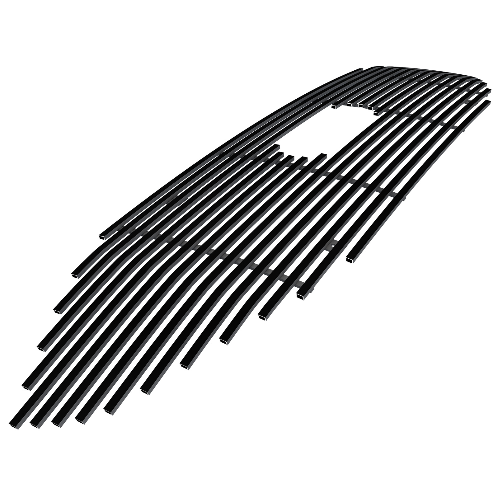 2019-2022 Ford Edge ST&ST-Line/2023-2024 Ford Edge SE&SEL&ST&ST-Line Main Upper Black Stainless Steel Billet Grille