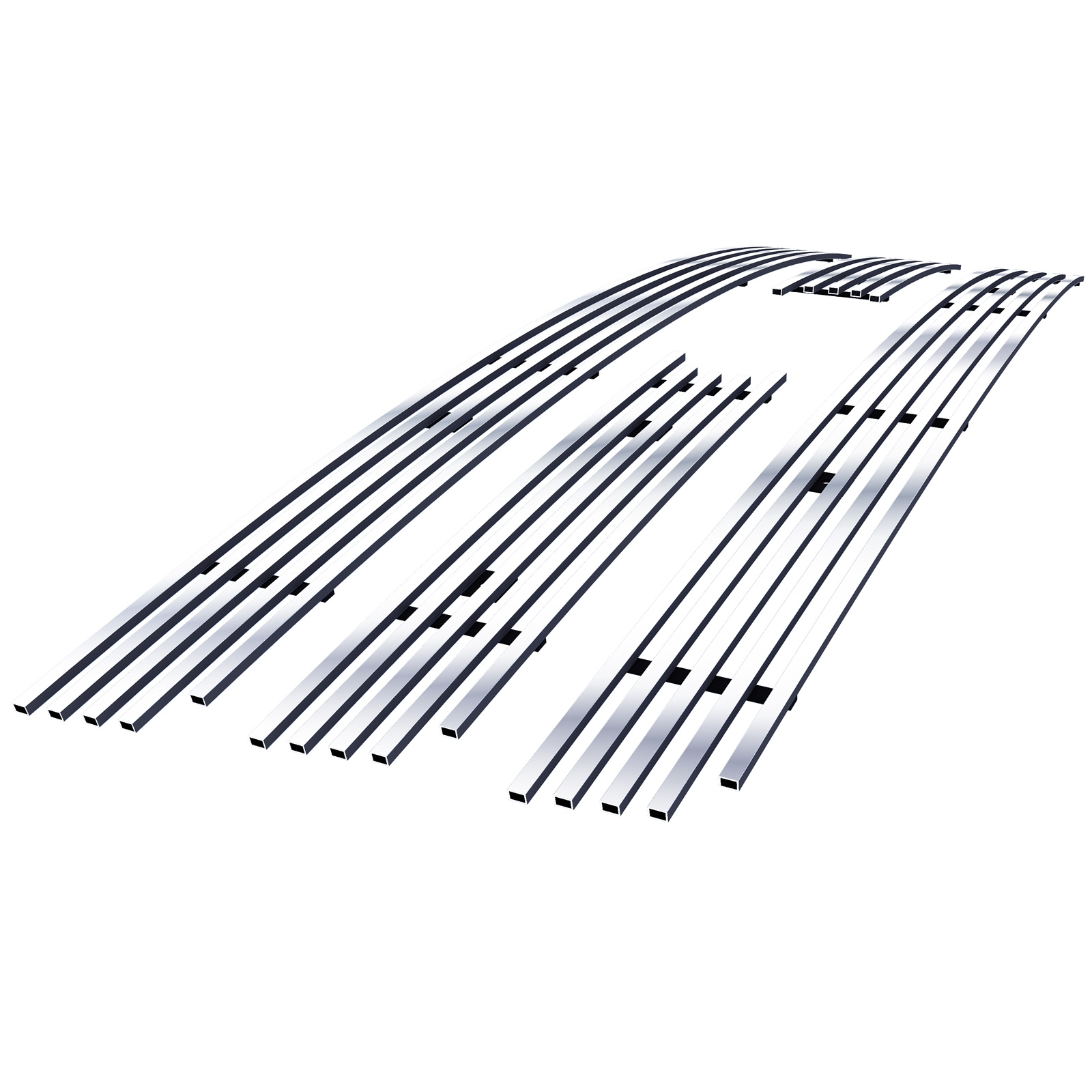 2015-2017 Ford Expedition Main Upper Stainless Steel Billet Grille