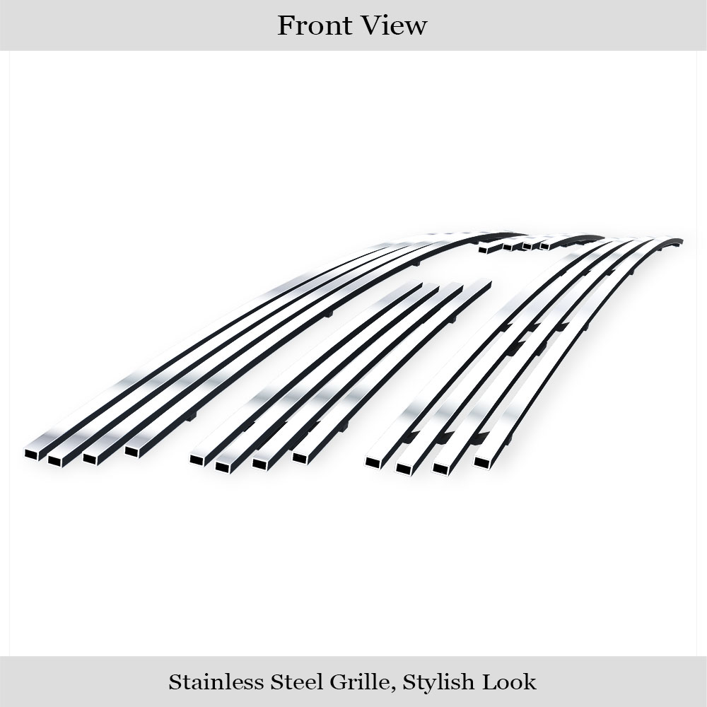 2007-2014 Ford Expedition MAIN UPPER Stainless Steel Billet Grille