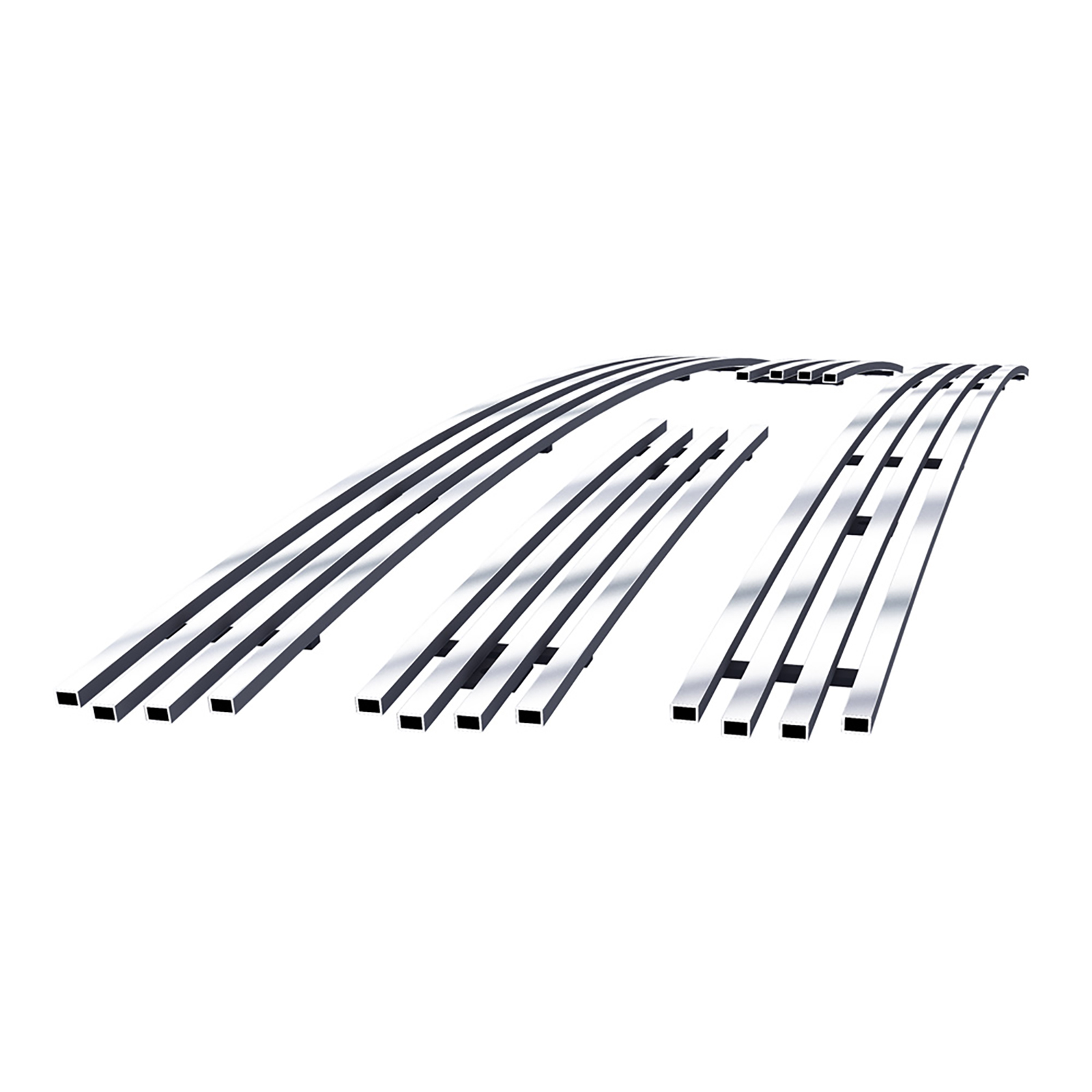 2007-2014 Ford Expedition Main Upper Stainless Steel Billet Grille