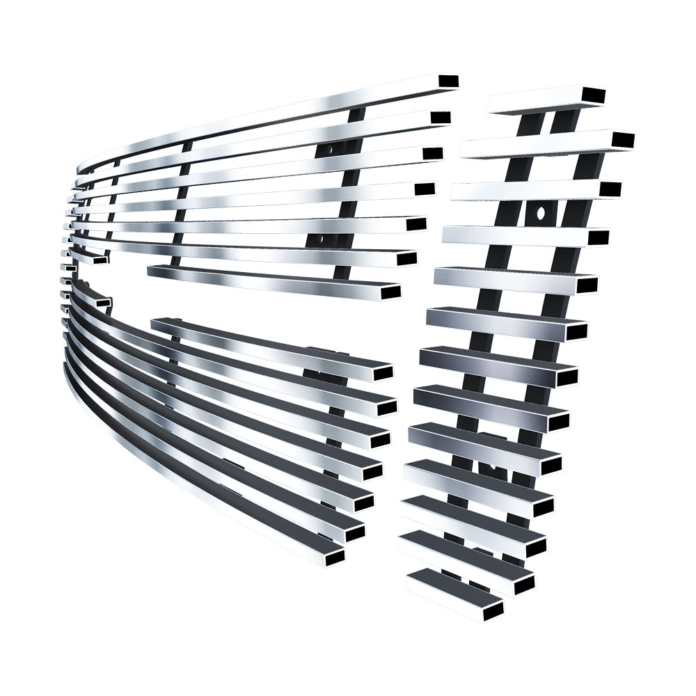 2001-2003 Ford Explorer Sport /2001-2005 Ford Explorer Sport Trac MAIN UPPER Stainless Steel Billet Grille