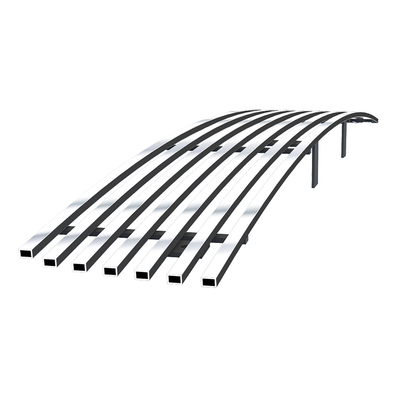 2007-2014 Ford Expedition Lower Bumper Stainless Steel Billet Grille