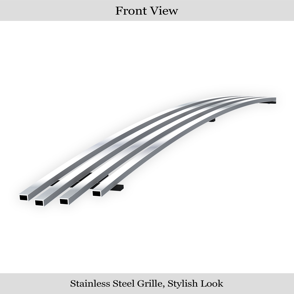 1992-2007 Ford Econoline Lower Bumper Stainless Steel Billet Grille